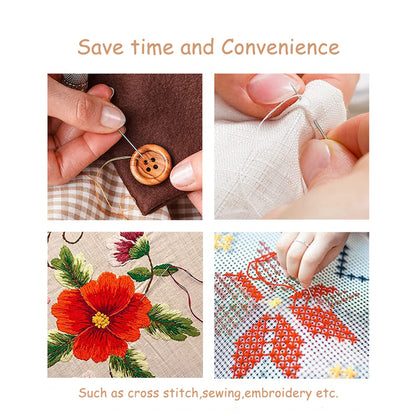 Cross Stitch Needle Minder Magnetic Needle Nanny for Fridge Decor (Butterfly)