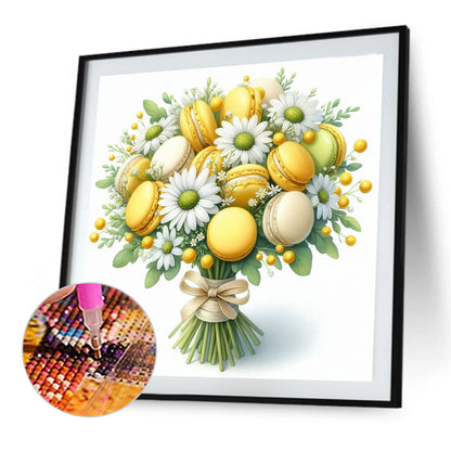 Macaron Bouquet - Full Round Drill Diamond Painting 40*40CM