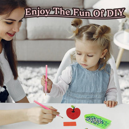 12 Pairs DIY Diamond Art Earrings Double Sided Diamond Painting Earrings Kit