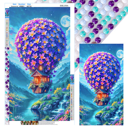 Hot Air Balloon - Full Round Drill Diamond Painting 40*70CM