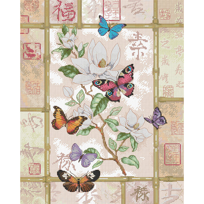 Dielianhua - 14CT Stamped Cross Stitch 38*49CM (Joy Sunday)