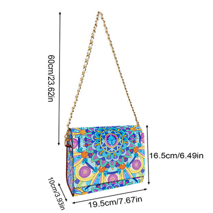 DIY Diamond Art Wooden Coin Pouch 5D Diamond Painting Crystal Rhinestone Purse