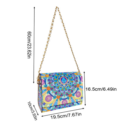 DIY Diamond Art Wooden Coin Pouch 5D Diamond Painting Crystal Rhinestone Purse