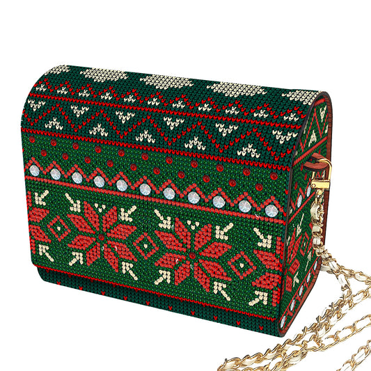 DIY Diamond Art Wooden Coin Pouch 5D Diamond Painting Crystal Rhinestone Purse