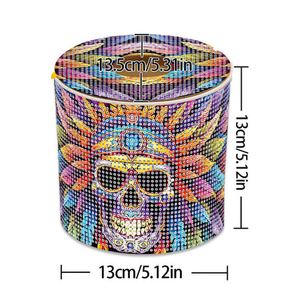 DIY Diamond Painting Handmade Tissue Holder Rhinestones Decorative Tissue Box