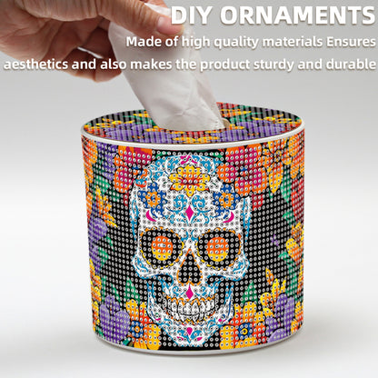 DIY Diamond Painting Handmade Tissue Holder Rhinestones Decorative Tissue Box