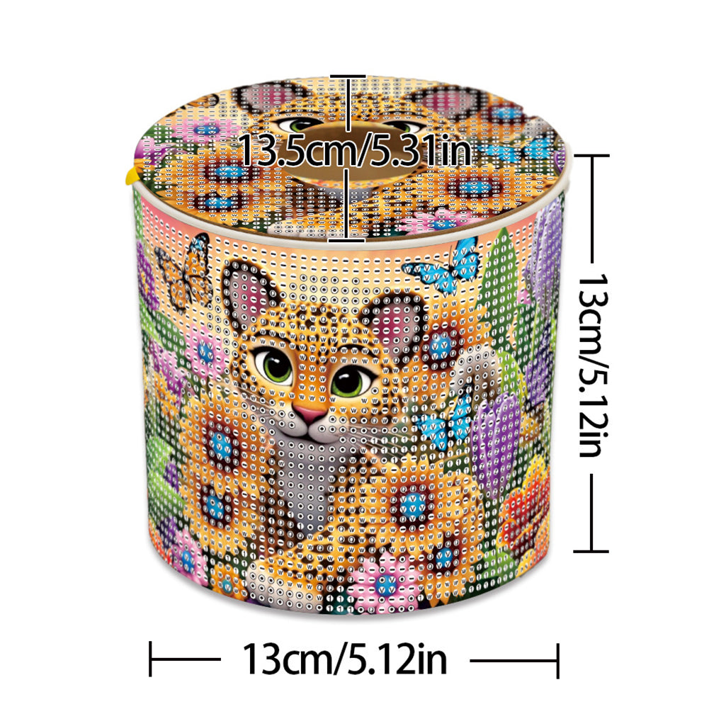 DIY Diamond Painting Handmade Tissue Holder Rhinestones Decorative Tissue Box