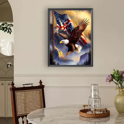 Eagle - Full Round Drill Diamond Painting 30*40CM