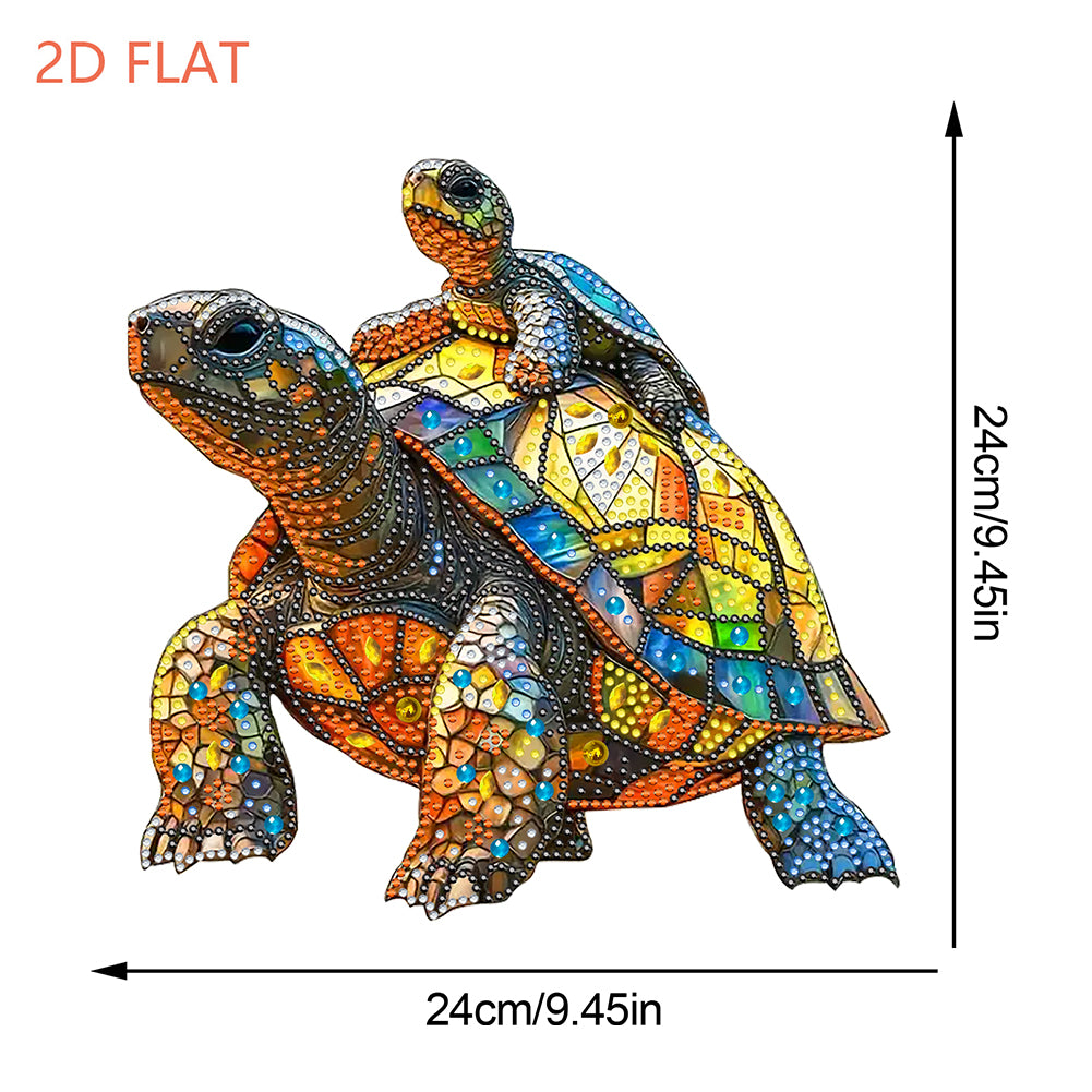 2D Flat DIY Diamond Art Pendant Diamond Painting Set Home Wall Decoration Crafts