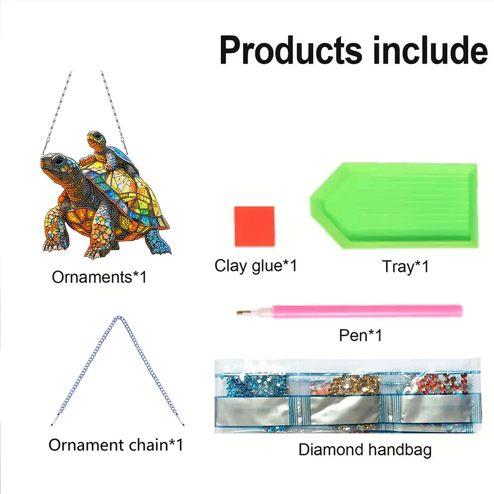 2D Flat DIY Diamond Art Pendant Diamond Painting Set Home Wall Decoration Crafts
