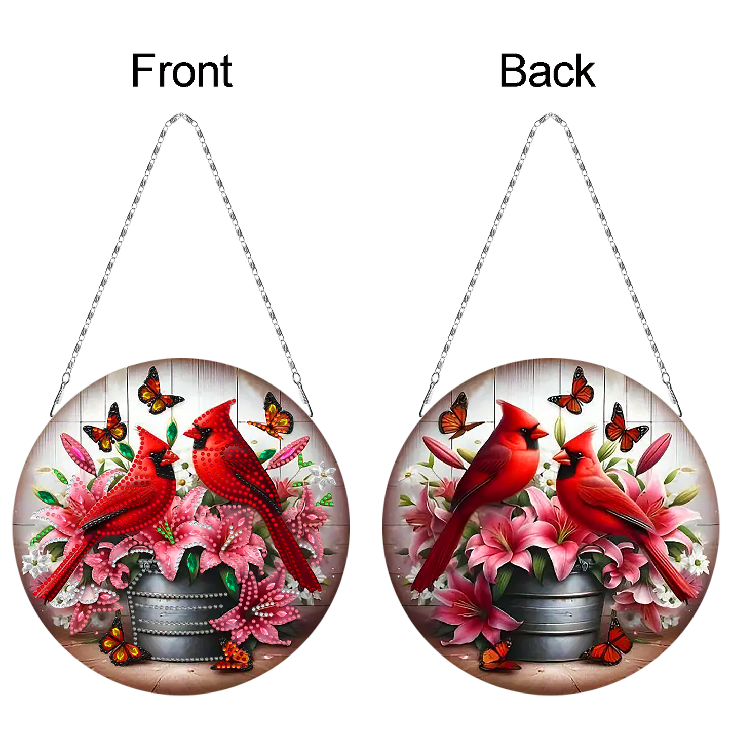 2D Flat DIY Diamond Art Pendant Diamond Painting Set Home Wall Decoration Crafts