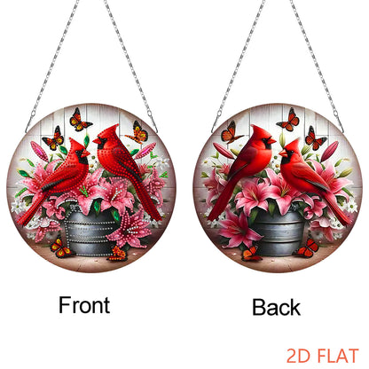 2D Flat DIY Diamond Art Pendant Diamond Painting Set Home Wall Decoration Crafts