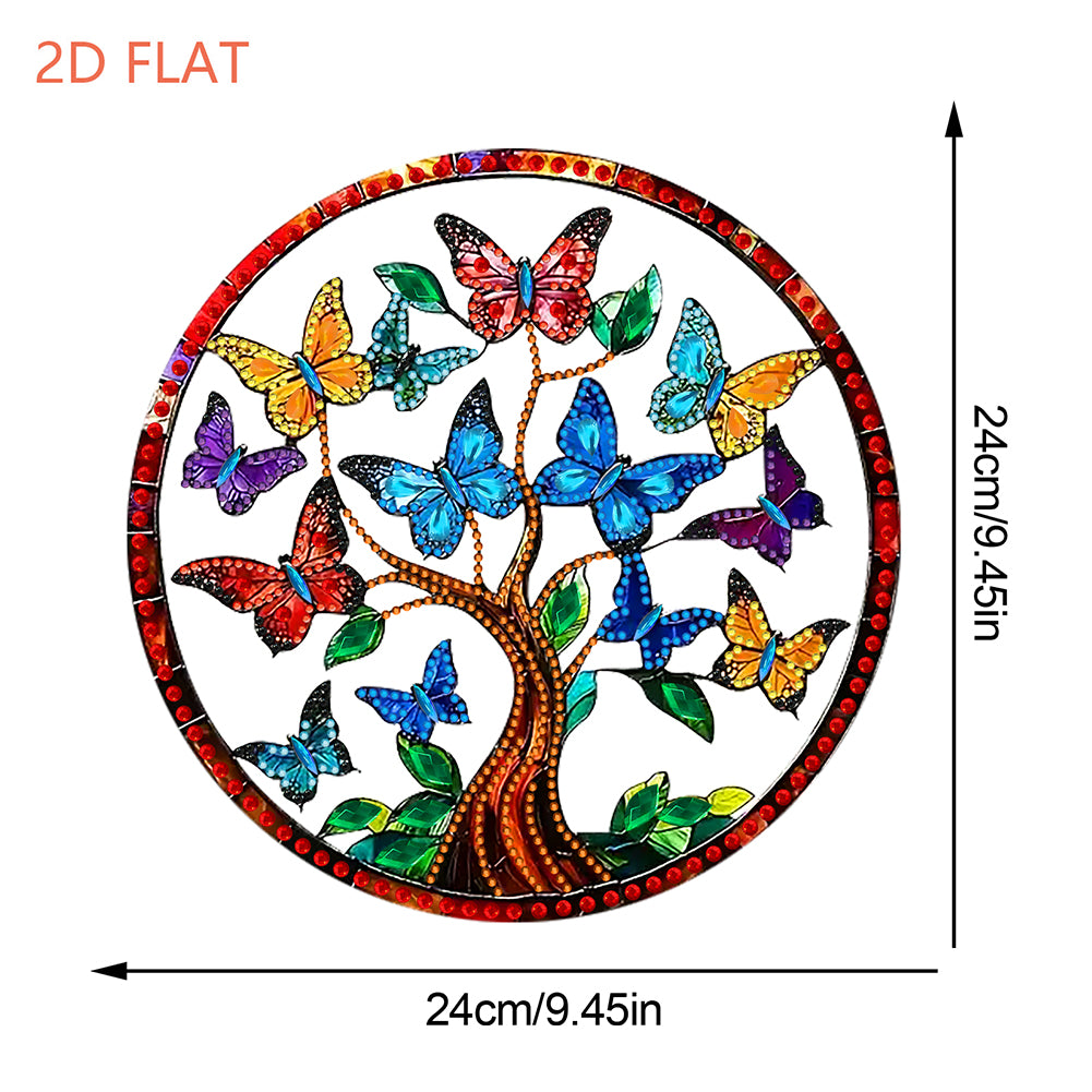 2D Flat DIY Diamond Art Pendant Diamond Painting Set Home Wall Decoration Crafts