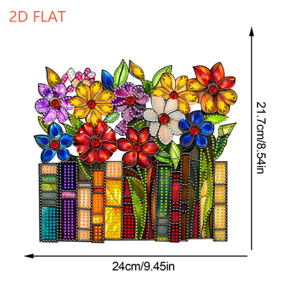 2D Flat DIY Diamond Art Pendant Diamond Painting Set Home Wall Decoration Crafts