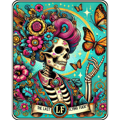 Skull - Full Round Drill Diamond Painting 40*50CM