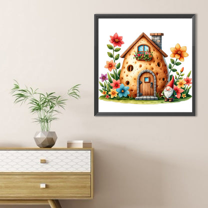 Potato House - Full Round Drill Diamond Painting 40*40CM