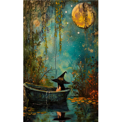 Witch - Full Square Drill Diamond Painting 40*65CM