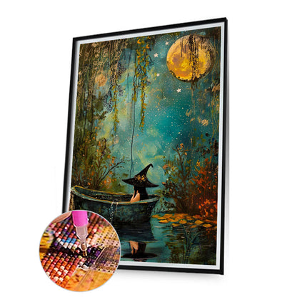 Witch - Full Square Drill Diamond Painting 40*65CM