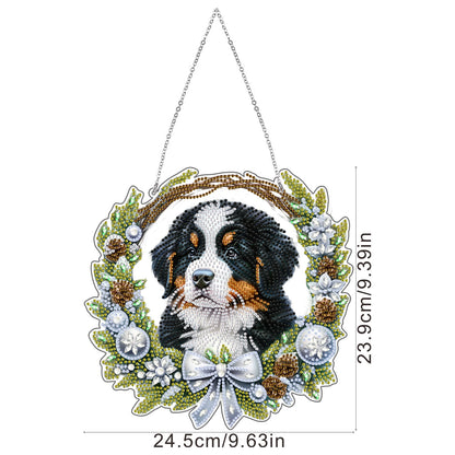 2D Flat DIY Acrylic Rhinestone Diamond Art Window Pendants Special Shape Crafts