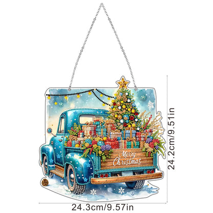 2D Flat DIY Acrylic Rhinestone Diamond Art Window Pendants Special Shape Crafts