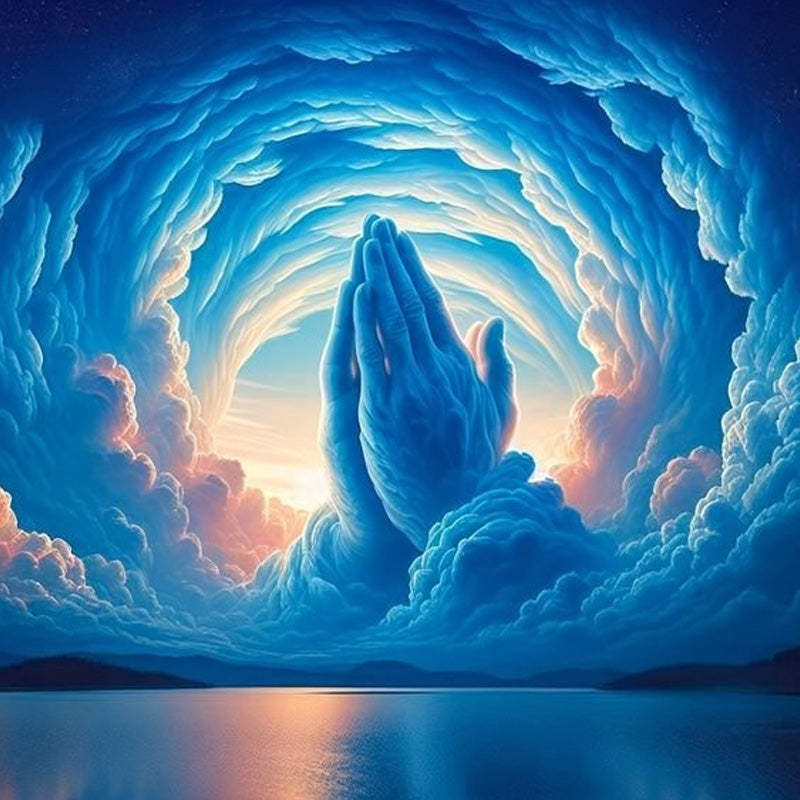 Prayer - Full Round Drill Diamond Painting 30*30CM