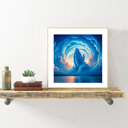 Prayer - Full Round Drill Diamond Painting 30*30CM