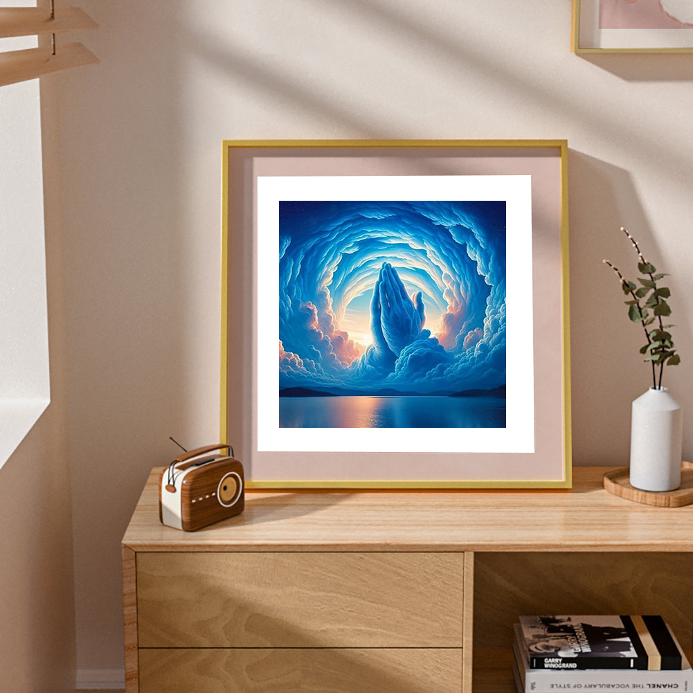 Prayer - Full Round Drill Diamond Painting 30*30CM