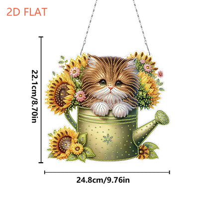 2D Flat DIY Diamond Art Pendant Diamond Painting Set Home Wall Decoration Crafts