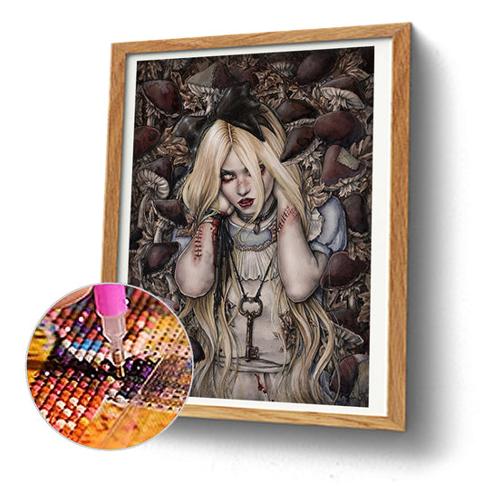 Not Your Alice - Full Round Drill Diamond Painting 40*50CM