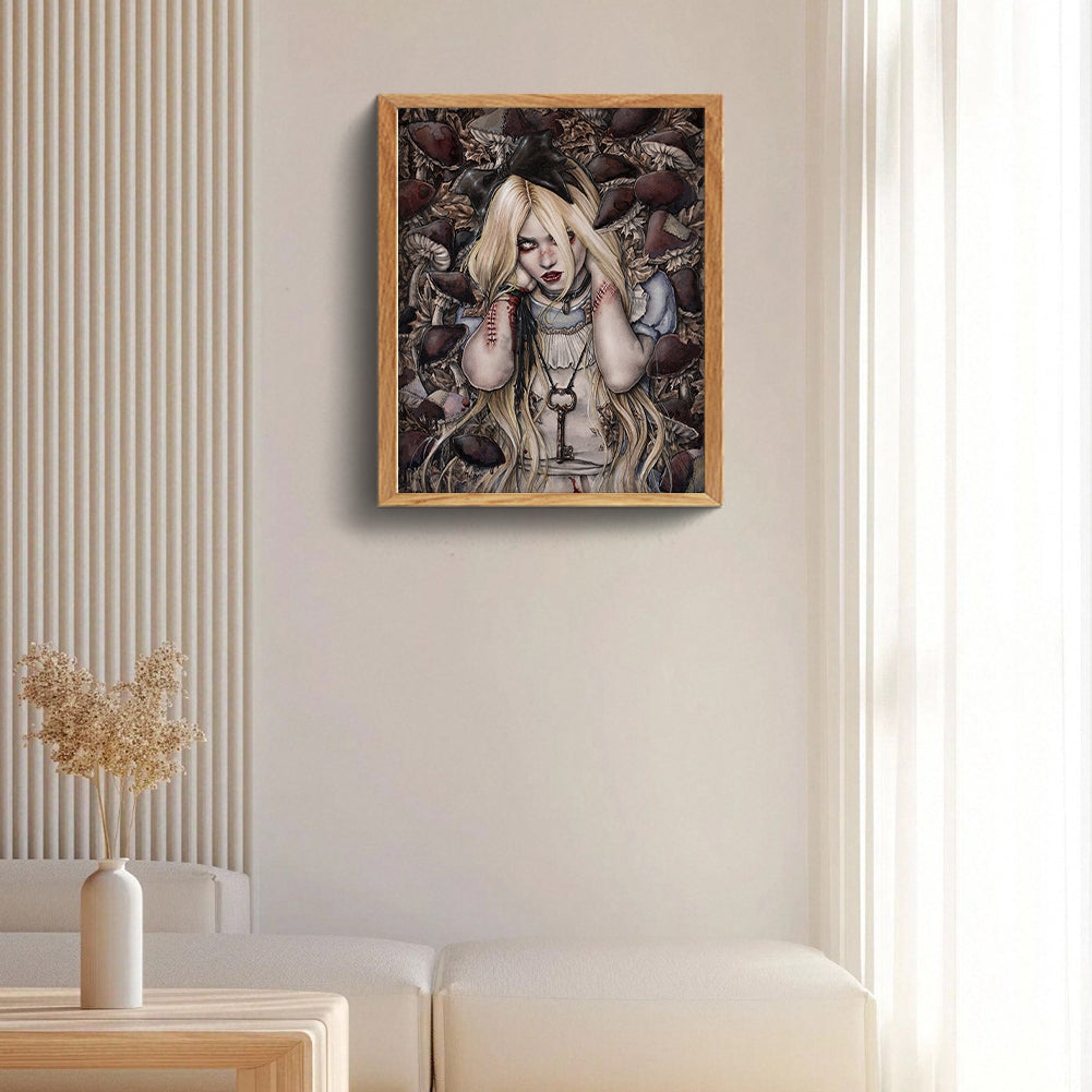 Not Your Alice - Full Round Drill Diamond Painting 40*50CM