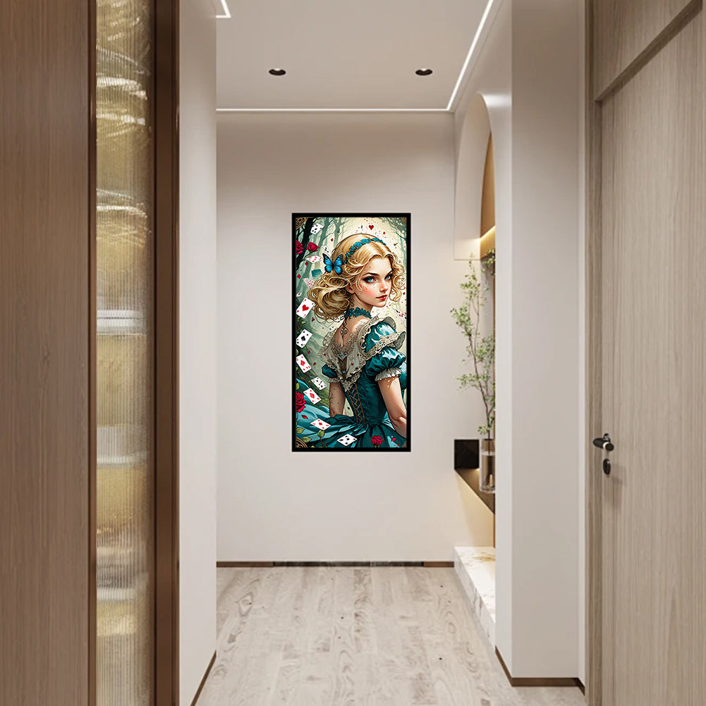 Princess Girl - Full Round Drill Diamond Painting 40*75CM