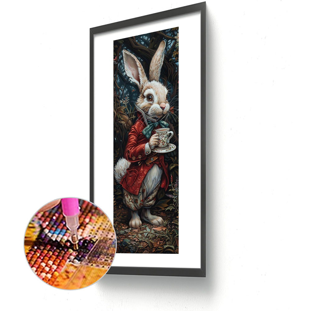 Rabbit - Full Round Drill Diamond Painting 30*90CM