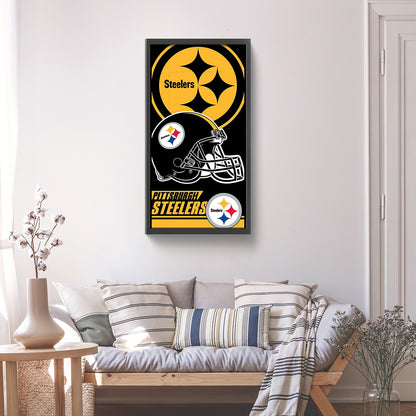 Steelers - Full Round Drill Diamond Painting 30*60CM