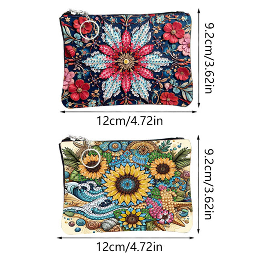 DIY Diamond Art Diamond Dot Diamond Card Pack 5D Diamond Painting Coin Pouch
