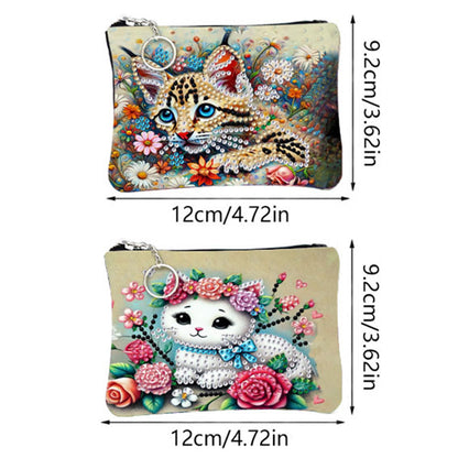 DIY Diamond Art Diamond Dot Diamond Card Pack 5D Diamond Painting Coin Pouch