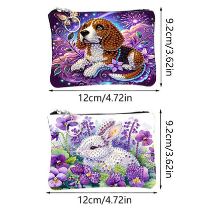 DIY Diamond Art Diamond Dot Diamond Card Pack 5D Diamond Painting Coin Pouch