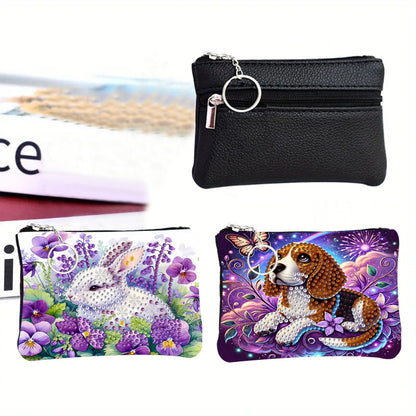 DIY Diamond Art Diamond Dot Diamond Card Pack 5D Diamond Painting Coin Pouch