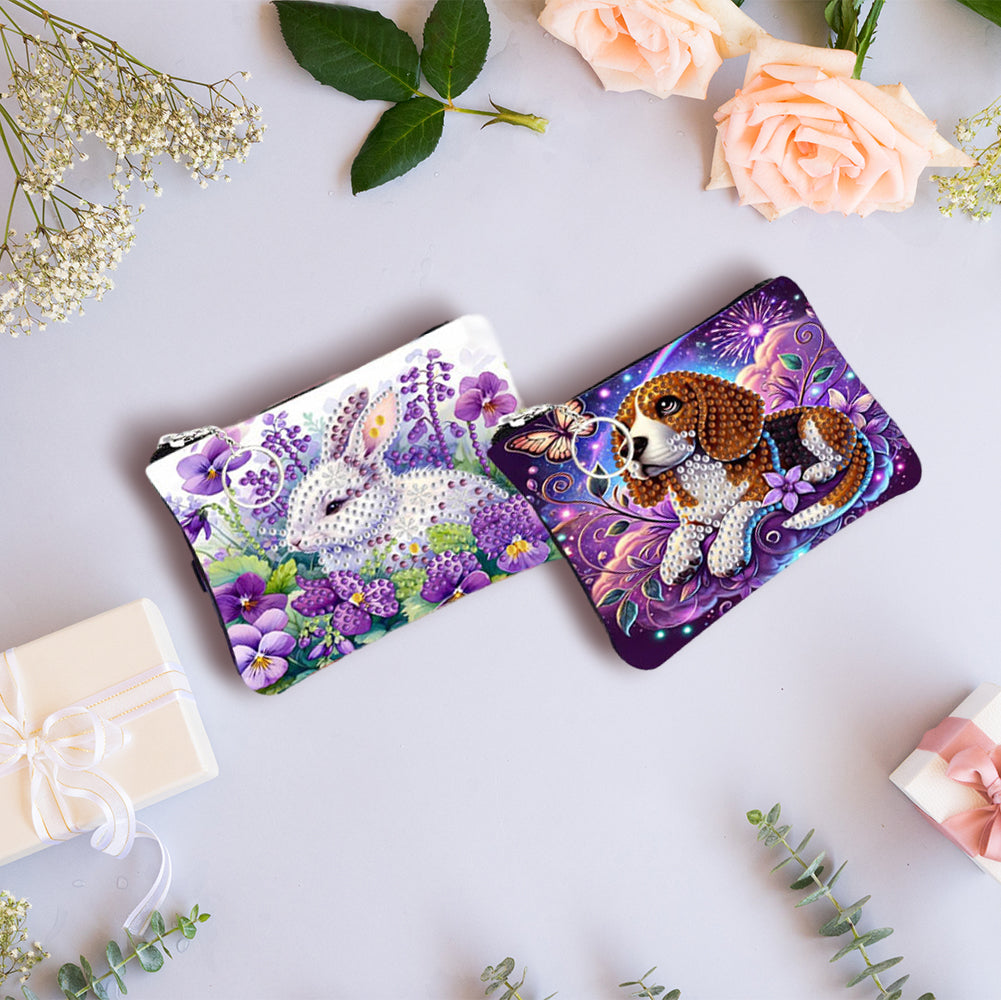 DIY Diamond Art Diamond Dot Diamond Card Pack 5D Diamond Painting Coin Pouch