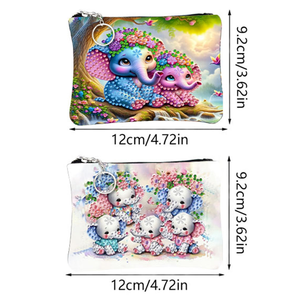 DIY Diamond Art Diamond Dot Diamond Card Pack 5D Diamond Painting Coin Pouch