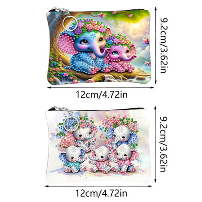 DIY Diamond Art Diamond Dot Diamond Card Pack 5D Diamond Painting Coin Pouch