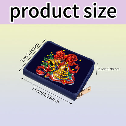DIY Diamond Art Diamond Dot Card Pack 5D Diamond Painting Coin Pouch Craft Gift