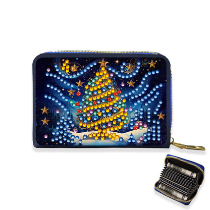 DIY Diamond Art Diamond Dot Card Pack 5D Diamond Painting Coin Pouch Craft Gift