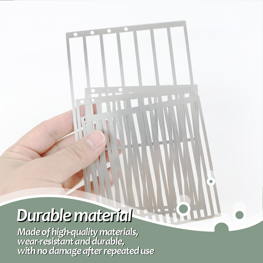 4Pcs DIY Diamond Art Guide Ruler Rhinestone Positioning Grid Ruler Gift (Round)