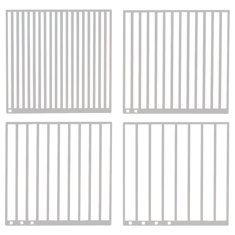 4Pcs DIY Diamond Art Guide Ruler Rhinestone Positioning Grid Ruler Gift (Square)