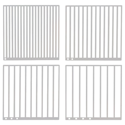 4Pcs DIY Diamond Art Guide Ruler Rhinestone Positioning Grid Ruler Gift (Square)