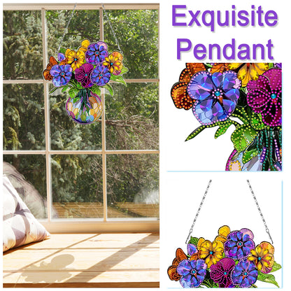 2D Flat DIY Diamond Art Pendant Diamond Painting Set Home Wall Decoration Crafts