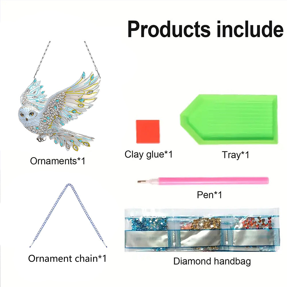 2D Flat DIY Diamond Art Pendant Diamond Painting Set Home Wall Decoration Crafts