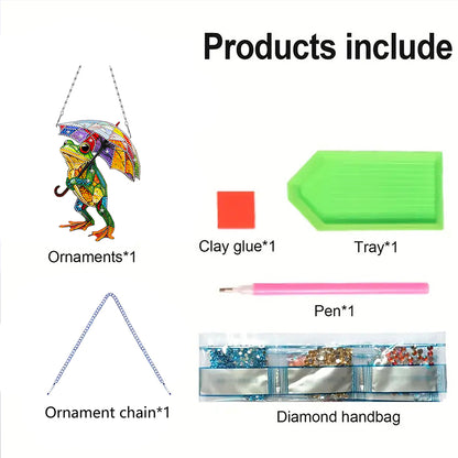 2D Flat DIY Diamond Art Pendant Diamond Painting Set Home Wall Decoration Crafts