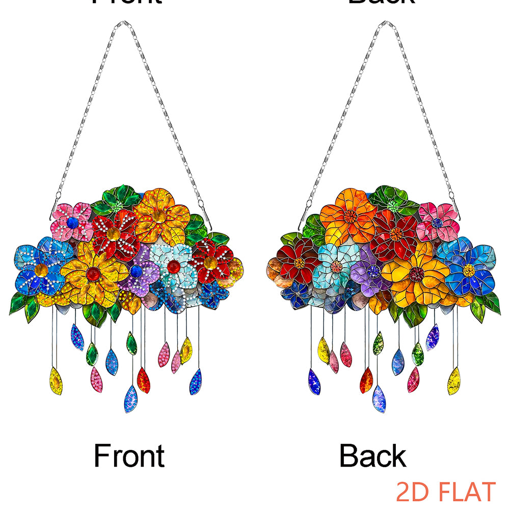 2D Flat DIY Diamond Art Pendant Diamond Painting Set Home Wall Decoration Crafts