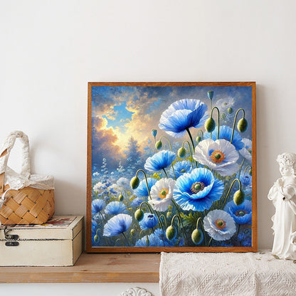 Flower - Full Round Drill Diamond Painting 30*30CM